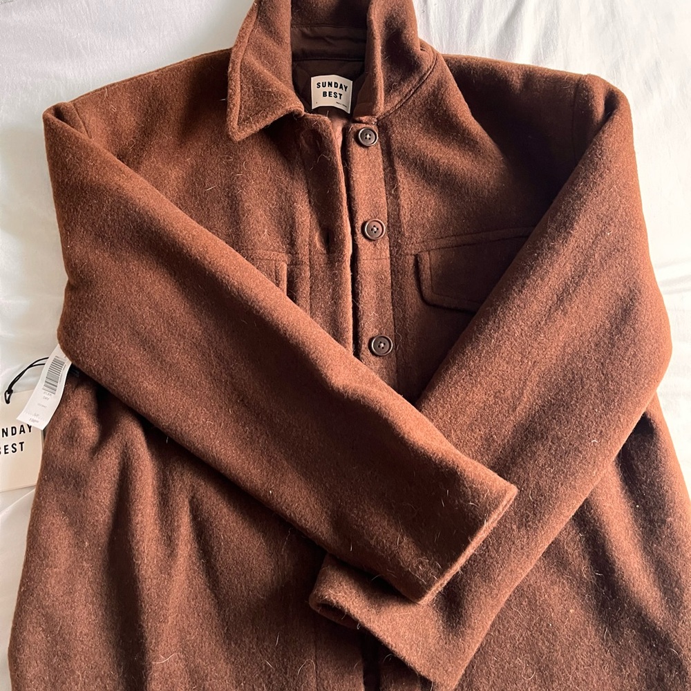 Sunday Best Chocolate Brown Jacket